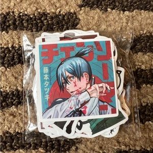 Chainsaw man 50pcs Sticker Set Japanese Anime
